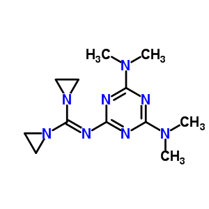 6-(Diaziridin-1-ylmethylideneamino)-n,n,n,n-tetramethyl-1,3,5-triazine-2,4-diamine Structure,4700-93-0Structure