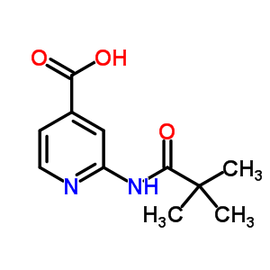 2-(2,2-Dimethyl-propionylamino)-isonicotinic acid Structure,470463-34-4Structure