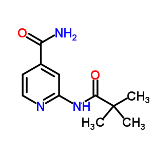 2-(2,2-Dimethyl-propionylamino)-isonicotinamide Structure,470463-37-7Structure