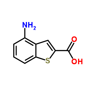 (9ci)-4-氨基-苯并[b]噻吩-2-羧酸结构式_478076-38-9结构式
