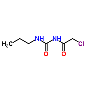 1-(2-Chloro-acetyl)-3-propyl-urea Structure,4791-26-8Structure