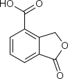 1,3-Dihydro-1-oxo-4-isobenzofurancarboxylic acid Structure,4792-27-2Structure