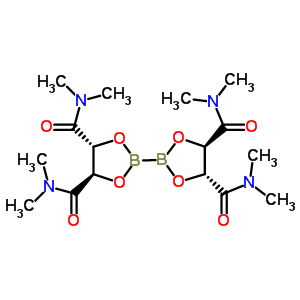 [2,2-Bi-1,3,2-dioxaborolane]-4,4,5,5-tetracarboxamide,n4,n4,n4,n4,n5,n5,n5,n5-octamethyl-, (4r,4r,5r,5r)-rel- Structure,480438-22-0Structure