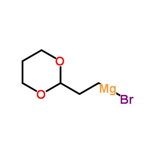 (1,3-Dioxan-2-ylethyl)magnesium bromide Structure,480438-44-6Structure