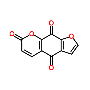 5,8-Dioxo psoralen Structure,483-36-3Structure