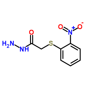 2-[(2-Nitrophenyl)thio]ethanohydrazide Structure,4871-40-3Structure