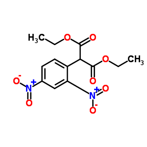 Diethyl 2-(2,4-dinitrophenyl)propanedioate Structure,4950-04-3Structure