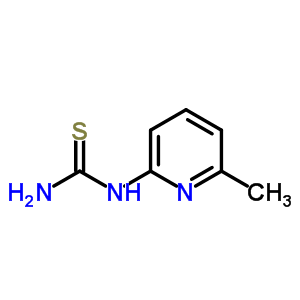 1-(6-Methylpyridin-2-yl)thiourea Structure,49600-34-2Structure