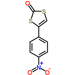 4-(4-(Hydroxy(oxido)amino)phenyl)-1,3-dithiol-2-one Structure,49675-85-6Structure