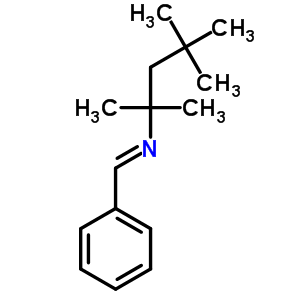 2,4,4-三甲基-N-(苯基亚甲基)-2-戊胺结构式_49707-52-0结构式