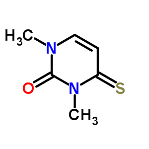 1,3-Dimethyl-4-sulfanylidene-pyrimidin-2-one Structure,49785-67-3Structure