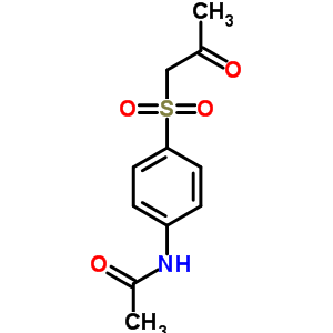 N-[4-(2-oxopropylsulfonyl)phenyl]acetamide Structure,4999-02-4Structure