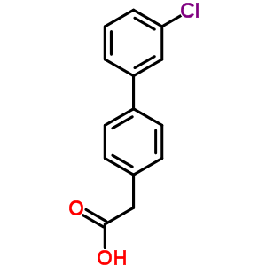 4-Biphenyl-3-chloro-acetic acid Structure,5001-94-5Structure