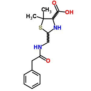 Benzylpenicillin procaine Structure,501-34-8Structure