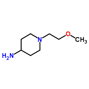 1-(2-Methoxyethyl)piperidin-4-amine Structure,502639-08-9Structure