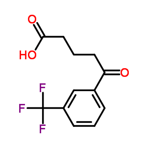 5-Oxo-5-(3-trifluoromethylphenyl)valeric acid Structure,502650-98-8Structure