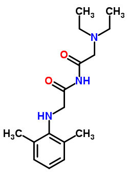 Nα-(n,n-diethylglycyl)-n-(2,6-dimethylphenyl)glycinamide Structure,50333-29-4Structure