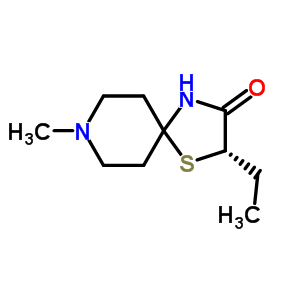 (2S)-2-ethyl-8-methyl-1-thia-4,8-diazaspiro[4,5]decan-3-one Structure,503431-81-0Structure