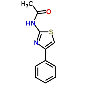 N-(4-phenyl-2-thiazolyl)acetamide Structure,5039-09-8Structure