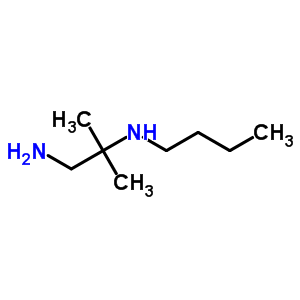 N-丁基-2-甲基-1,2-丙二胺结构式_50540-24-4结构式