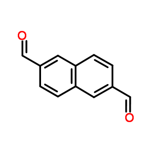 2,6-萘二羧醛结构式_5060-65-1结构式