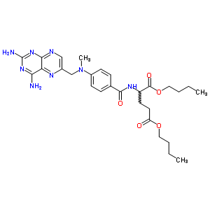 甲氨蝶呤二正丁酯结构式_50602-77-2结构式