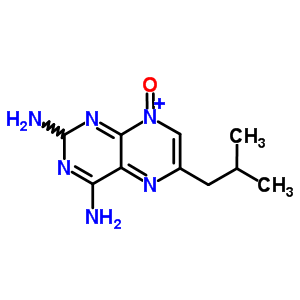 6-(2-甲基丙基)-2,4-蝶啶二胺 8-氧化物结构式_50627-27-5结构式