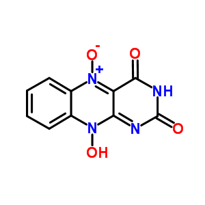 Benzo[g]pteridine-2,4(1h,3h)-dione, 5,10-dioxide Structure,50628-74-5Structure