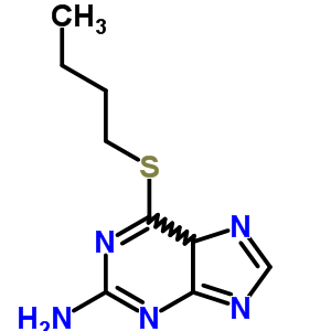 6-Butylsulfanyl-5h-purin-2-amine Structure,5069-81-8Structure