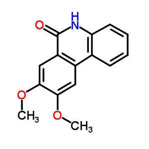 8,9-Dimethoxy-6(5h)-phenanthridinone Structure,50879-53-3Structure