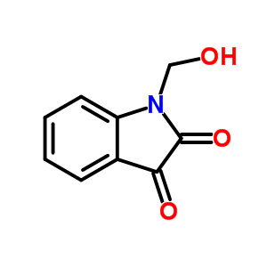 1-(Hydroxymethyl)-indole-3-dione Structure,50899-59-7Structure