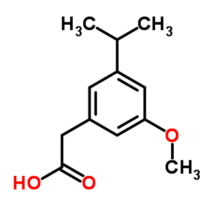 3-Isopropyl-5-methoxyphenylacetic acid Structure,51028-84-3Structure