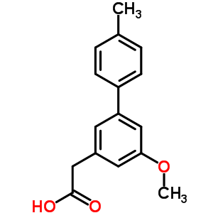 5-Methoxy-4’-methyl-3-biphenylacetic acid Structure,51028-92-3Structure