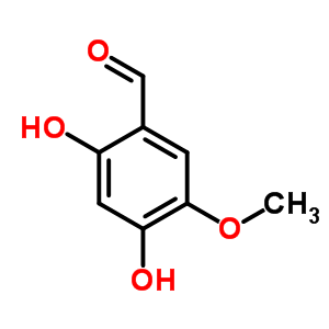 2,4-Dihydroxy-5-methoxybenzaldehyde Structure,51061-83-7Structure