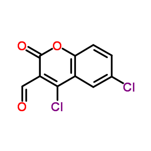 4,6-Dichloro-3-formylcoumarin Structure,51069-87-5Structure