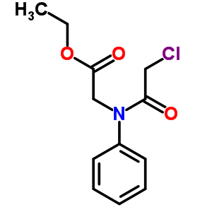 Ethyl [(chloroacetyl)(phenyl)amino]acetate Structure,51114-26-2Structure