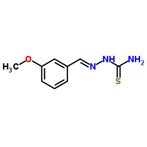 [(3-Methoxyphenyl)methylideneamino]thiourea Structure,51146-74-8Structure