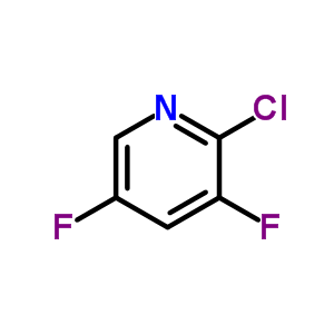 Pyridine, 2-chloro-3,5-difluoro-(9ci) Structure,511522-69-3Structure