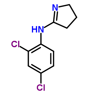 N-(2,4-dichlorophenyl)-4,5-dihydro-3h-pyrrol-2-amine Structure,51170-87-7Structure