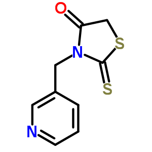 3-(吡啶-3-甲基)-2-磺酰基-噻唑啉-4-酮结构式_51216-58-1结构式