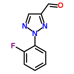 2-(2-Fluorophenyl)-2h-1,2,3-triazole-4-carbaldehyde Structure,51306-43-5Structure