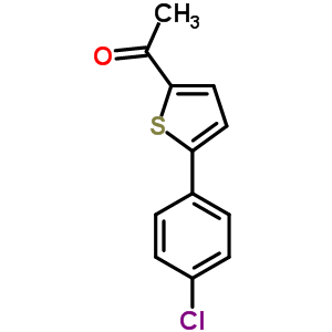 1-[5-(4-Chlorophenyl)-2-thienyl]-1-ethanone Structure,51335-90-1Structure