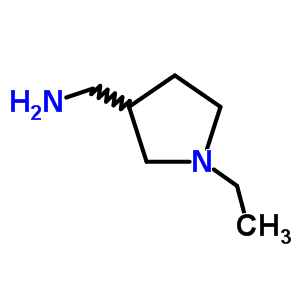 (1-Ethyl-3-pyrrolidinyl)methanamine Structure,51388-01-3Structure