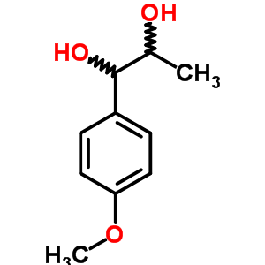 1-(4-Methoxyphenyl)propane-1,2-diol Structure,51410-48-1Structure