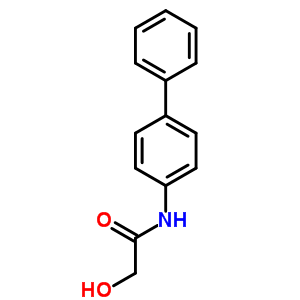 N-(1,1’-biphenyl)-4-yl-2-hydroxyacetamide Structure,51410-51-6Structure