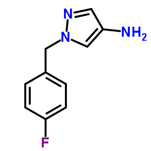 1-(4-Fluorobenzyl)-1h-pyrazol-4-amine 1hcl Structure,514801-12-8Structure