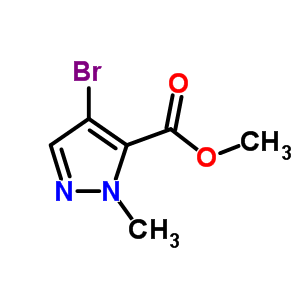 Methyl 4-bromo-1-methyl-1H-pyrazole-5-carboxylate Structure,514816-42-3Structure