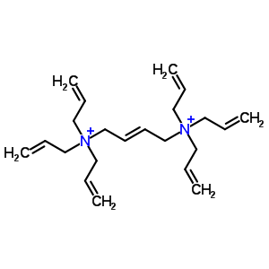 Triprop-2-enyl-[(e)-4-triprop-2-enylammoniobut-2-enyl]azanium Structure,51523-45-6Structure