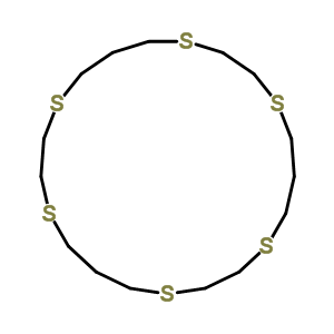 1,4,8,11,15,18-Hexathiacyclohenicosane Structure,51540-11-5Structure