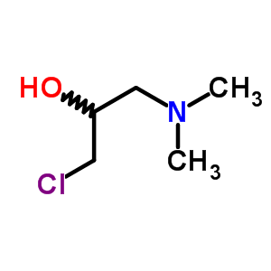 N-(3-chloro-2-hydroxypropyl)dimethylamine hydrochloride Structure,51583-51-8Structure